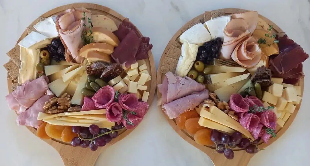 Two matching boards